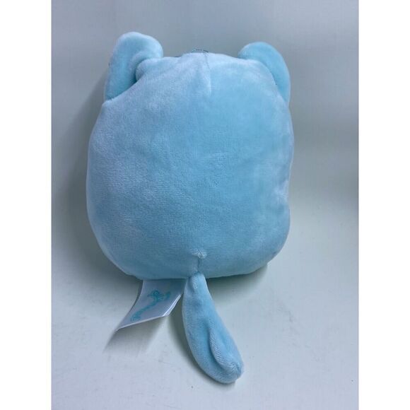 squishmallow 5” Corinna The Cat Kellytoy Plush Squishy Easter Basket Blue - Picture 5 of 8